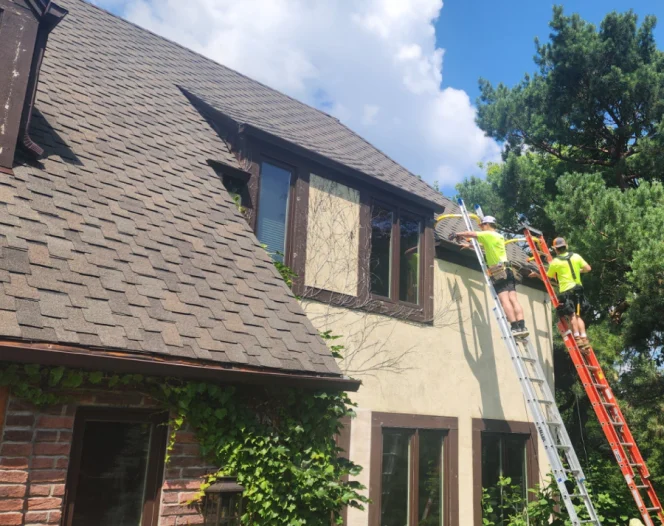 roofing and gutter installation